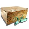 Colomba pasquale artigianale variegata classica e gianduia 1 kg